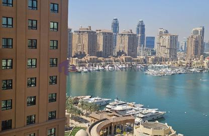 Apartment - 1 Bedroom - 2 Bathrooms for rent in East Porto Drive - Porto Arabia - The Pearl Island - Doha