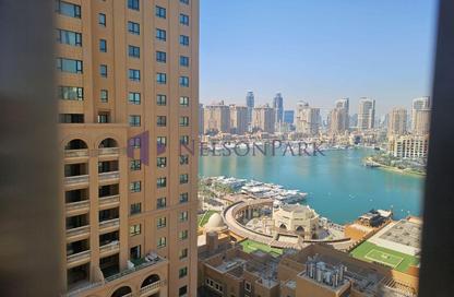 Apartment - 1 Bedroom - 2 Bathrooms for rent in East Porto Drive - Porto Arabia - The Pearl Island - Doha