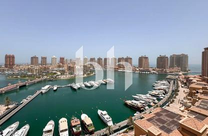 Apartment - 1 - 1 for rent in West Porto Drive - Porto Arabia - The Pearl Island - Doha