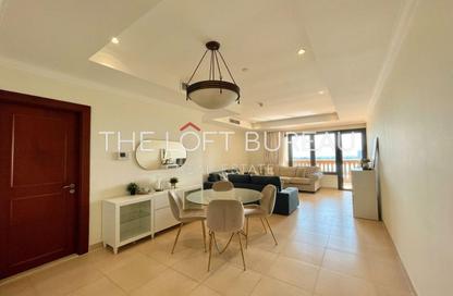 Apartment - 2 Bedrooms - 2 Bathrooms for rent in West Porto Drive - Porto Arabia - The Pearl Island - Doha