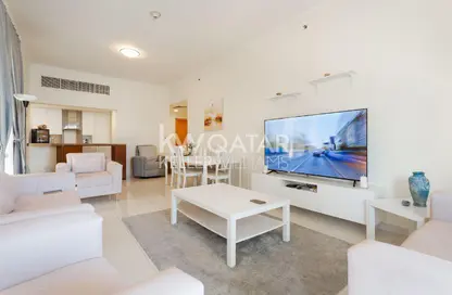 شقة - 2 غرف نوم - 3 حمامات للايجار في بورتو أرابيا - جزيرة اللؤلؤة - الدوحة