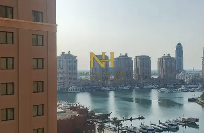 شقة - غرفة نوم - 2 حمامات للايجار في طريق بورتو الشرقي - بورتو أرابيا - جزيرة اللؤلؤة - الدوحة