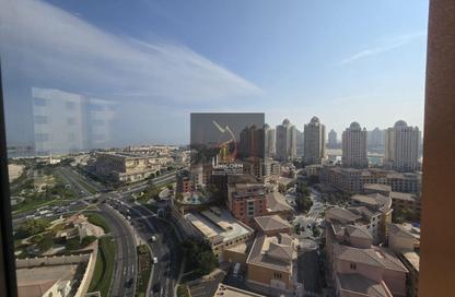Apartment - 1 Bedroom - 2 Bathrooms for rent in East Porto Drive - Porto Arabia - The Pearl Island - Doha