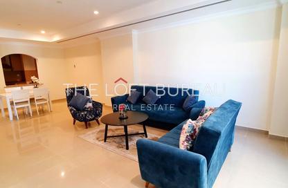 Apartment - 1 - 2 for rent in West Porto Drive - Porto Arabia - The Pearl Island - Doha
