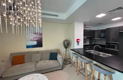 Apartment - 1 Bedroom - 2 Bathrooms for rent in Lusail Marina Heights - Marina District - Lusail