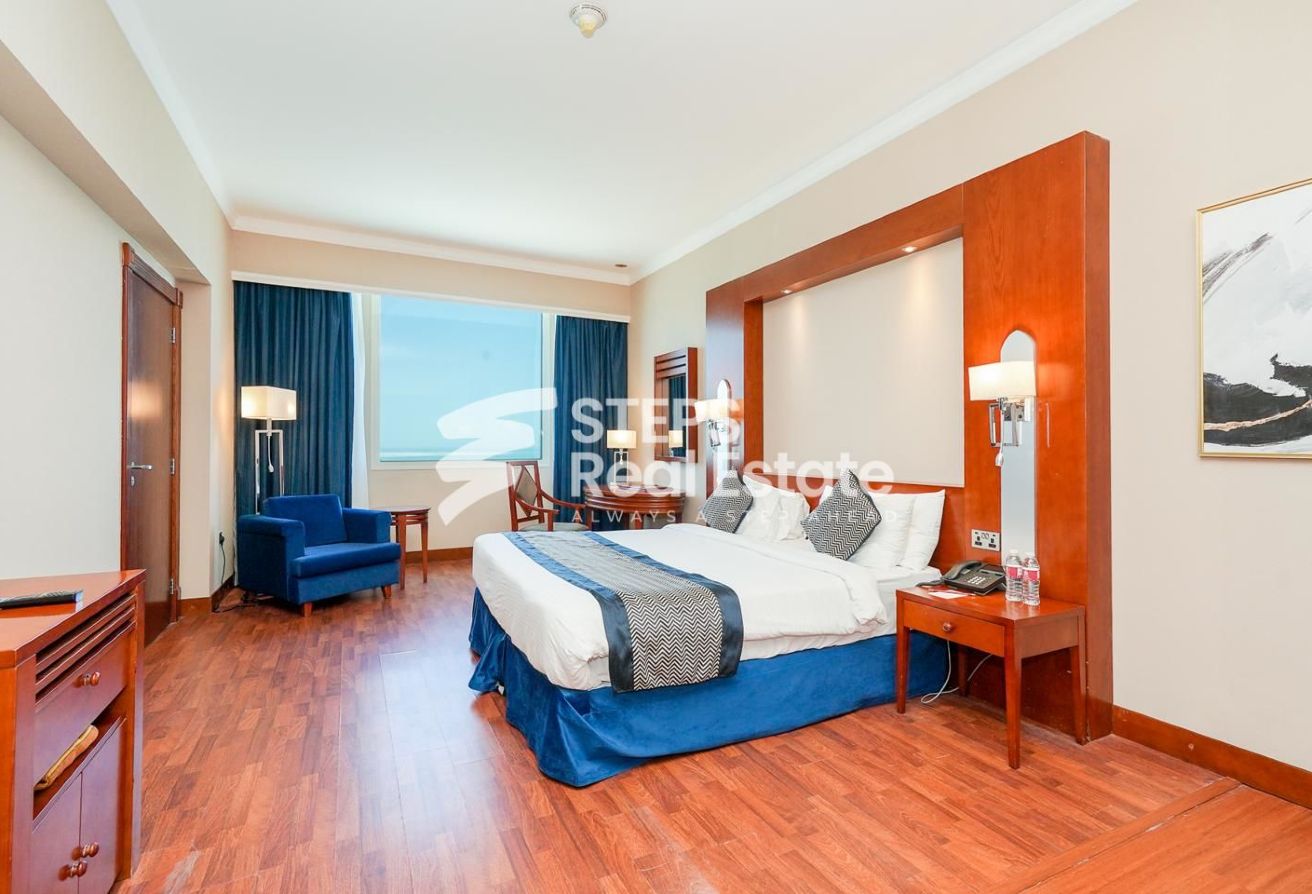 Studio for Rent in West Bay | Bills Included - apartment in Diplomatic Street
