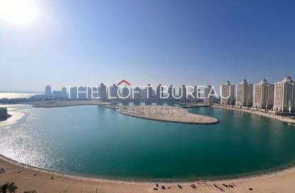 Apartment - 2 Bedrooms - 3 Bathrooms for rent in Viva West - Viva Bahriyah - The Pearl Island - Doha
