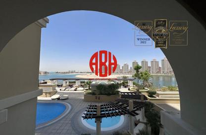 Apartment - 1 Bedroom - 2 Bathrooms for rent in Viva West - Viva Bahriyah - The Pearl Island - Doha