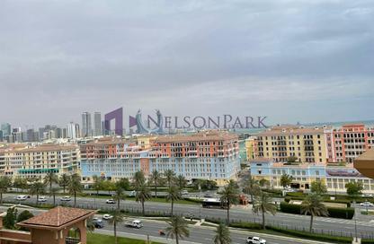 Apartment - 1 Bedroom - 2 Bathrooms for rent in Tower 13 - Porto Arabia - The Pearl Island - Doha
