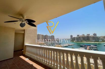 Apartment - 2 Bedrooms - 3 Bathrooms for rent in East Porto Drive - Porto Arabia - The Pearl Island - Doha