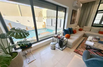 فيلا - 5 غرف نوم - 7 حمامات للايجار في الثمامة - الثمامة - الدوحة