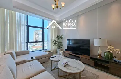 شقة - 2 غرف نوم - 2 حمامات للايجار في منطقة المارينا - الوسيل