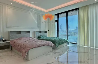 Apartment - 2 Bedrooms - 3 Bathrooms for rent in Marina Tower 02 - Marina District - Lusail