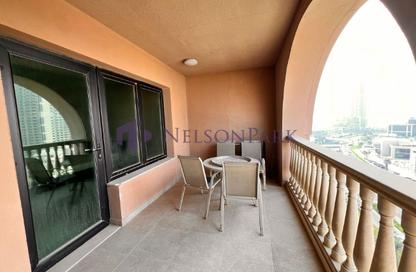 Apartment - 2 Bedrooms - 3 Bathrooms for rent in East Porto Drive - Porto Arabia - The Pearl Island - Doha