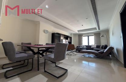 Apartment - 1 Bedroom - 2 Bathrooms for rent in East Porto Drive - Porto Arabia - The Pearl Island - Doha