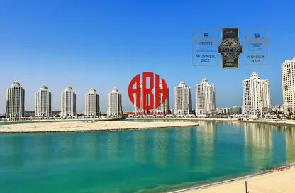 Apartment - 2 Bedrooms - 3 Bathrooms for rent in Viva West - Viva Bahriyah - The Pearl Island - Doha
