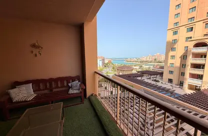 Apartment - Studio - 1 Bathroom for rent in East Porto Drive - Porto Arabia - The Pearl Island - Doha