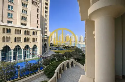 Apartment - 1 Bathroom for rent in Viva Central - Viva Bahriyah - The Pearl Island - Doha