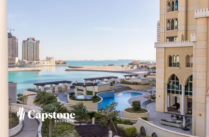 Apartment - 1 Bedroom - 2 Bathrooms for rent in Viva East - Viva Bahriyah - The Pearl Island - Doha