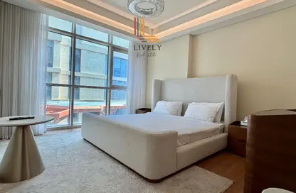 Apartment - 1 Bedroom - 2 Bathrooms for rent in Crystal Residence - Gewan Island - The Pearl Island - Doha