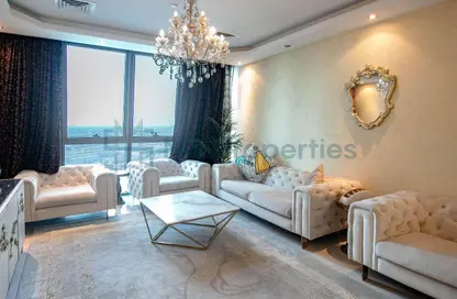 Apartment - 2 Bedrooms - 3 Bathrooms for rent in Zig Zag Tower B - Zig Zag Towers - West Bay - Doha Apartment - 2 Bedrooms - 3 Bathrooms for rent in Zig Zag Tower B - Zig Zag Towers - West Bay - Doha