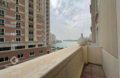 Apartment - Studio - 1 Bathroom for rent in Viva West - Viva Bahriyah - The Pearl Island - Doha