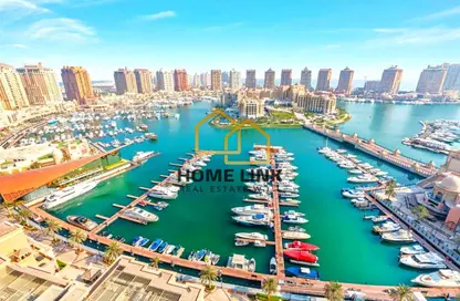 Apartment - 3 Bedrooms - 3 Bathrooms for rent in East Porto Drive - Porto Arabia - The Pearl Island - Doha