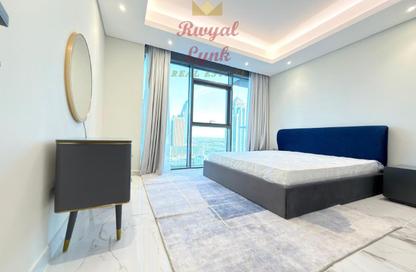 Apartment - 2 Bedrooms - 3 Bathrooms for rent in Lusail Marina Heights - Marina District - Lusail