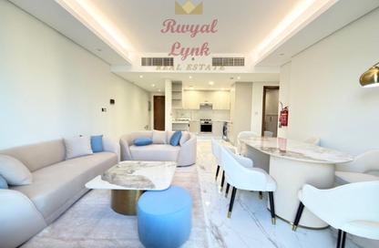 Apartment - 2 Bedrooms - 3 Bathrooms for rent in Lusail Marina Heights - Marina District - Lusail