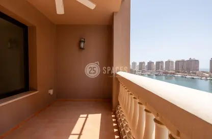 Apartment - 1 Bedroom - 1 Bathroom for rent in West Porto Drive - Porto Arabia - The Pearl Island - Doha Apartment - 1 Bedroom - 1 Bathroom for rent in West Porto Drive - Porto Arabia - The Pearl Island - Doha