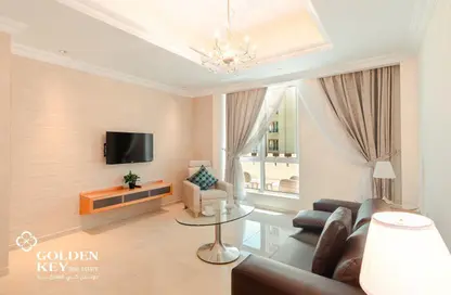Apartment - 1 Bedroom - 2 Bathrooms for rent in Viva West - Viva Bahriyah - The Pearl Island - Doha