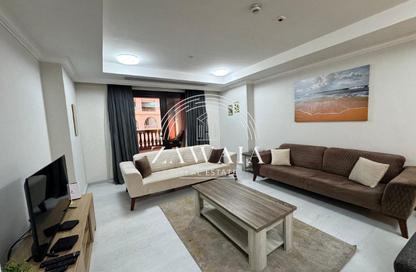 Apartment - 1 Bedroom - 2 Bathrooms for rent in East Porto Drive - Porto Arabia - The Pearl Island - Doha