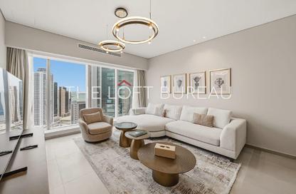 Apartment - 2 Bedrooms - 3 Bathrooms for rent in West Bay Tower - West Bay - West Bay - Doha