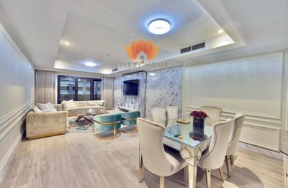 Apartment - 1 Bedroom - 2 Bathrooms for rent in East Porto Drive - Porto Arabia - The Pearl Island - Doha Apartment - 1 Bedroom - 2 Bathrooms for rent in East Porto Drive - Porto Arabia - The Pearl Island - Doha