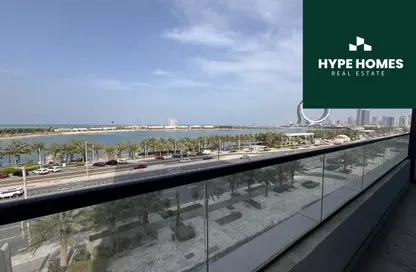 Apartment - 2 Bedrooms - 3 Bathrooms for rent in Lusail Marina Heights - Marina District - Lusail
