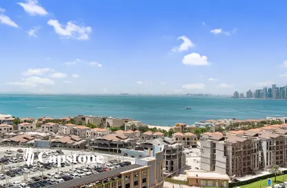 Apartment - 1 Bedroom - 2 Bathrooms for rent in Tower 24 - Porto Arabia - The Pearl Island - Doha