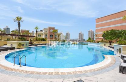 Apartment - 3 Bedrooms - 4 Bathrooms for rent in Viva Central - Viva Bahriyah - The Pearl Island - Doha