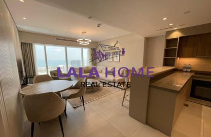 Hotel Apartments - 1 Bedroom - 2 Bathrooms for rent in West Bay Tower - West Bay - West Bay - Doha Hotel Apartments - 1 Bedroom - 2 Bathrooms for rent in West Bay Tower - West Bay - West Bay - Doha