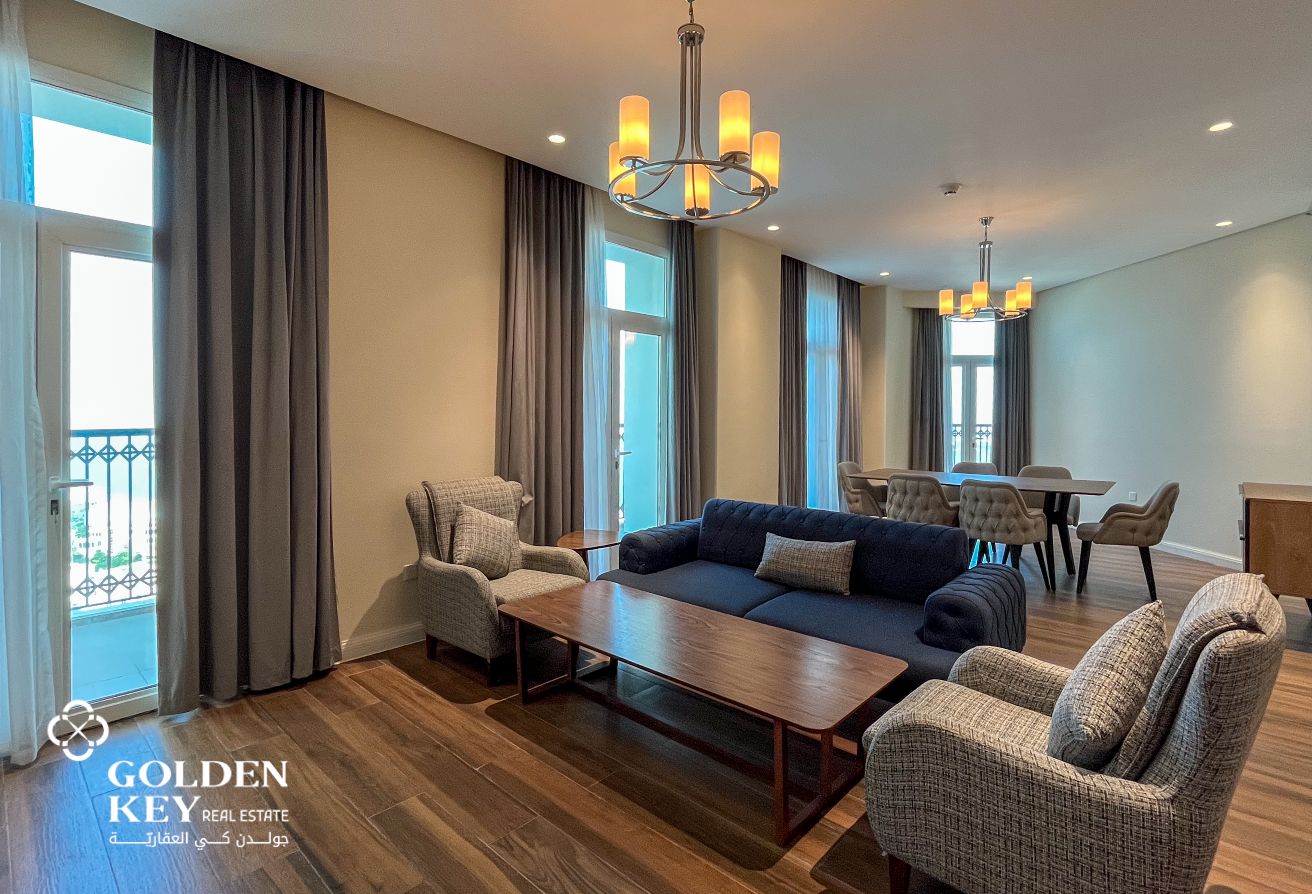 Sea View | FF 2 Bedroom+Maid | Bills Included