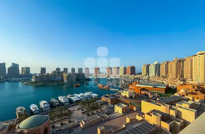 Apartment - 2 Bedrooms - 2 Bathrooms for rent in Burj Eleganté - Porto Arabia - The Pearl Island - Doha
