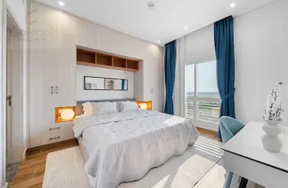 Apartment - 1 Bedroom - 2 Bathrooms for rent in Lusail Marina Heights - Marina District - Lusail