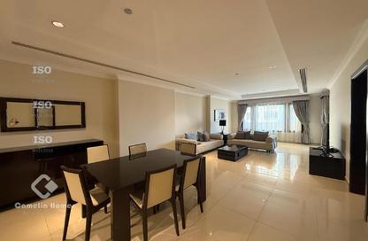 Apartment - 1 Bedroom - 2 Bathrooms for rent in East Porto Drive - Porto Arabia - The Pearl Island - Doha