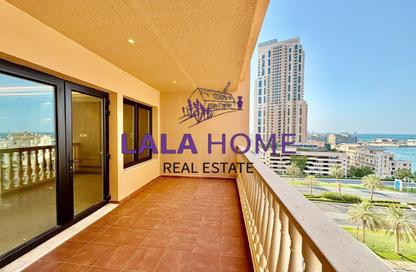 Apartment - 3 Bedrooms - 5 Bathrooms for rent in East Porto Drive - Porto Arabia - The Pearl Island - Doha