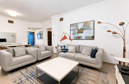 Apartment - 1 Bedroom - 2 Bathrooms for rent in Al Mirqab Tower - West Bay - West Bay - Doha Apartment - 1 Bedroom - 2 Bathrooms for rent in Al Mirqab Tower - West Bay - West Bay - Doha