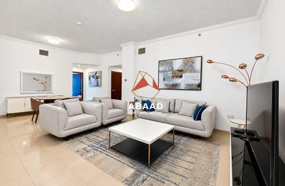 Apartment - 1 Bedroom - 2 Bathrooms for rent in Al Mirqab Tower - West Bay - West Bay - Doha Apartment - 1 Bedroom - 2 Bathrooms for rent in Al Mirqab Tower - West Bay - West Bay - Doha