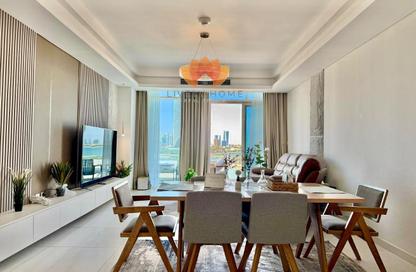 Apartment - 2 Bedrooms - 4 Bathrooms for rent in Crystal Residence - Gewan Island - The Pearl Island - Doha
