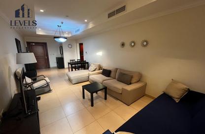 Apartment - 1 Bedroom - 2 Bathrooms for rent in East Porto Drive - Porto Arabia - The Pearl Island - Doha Apartment - 1 Bedroom - 2 Bathrooms for rent in East Porto Drive - Porto Arabia - The Pearl Island - Doha