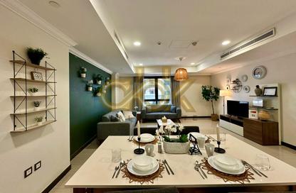 Apartment - 1 - 2 for rent in East Porto Drive - Porto Arabia - The Pearl Island - Doha