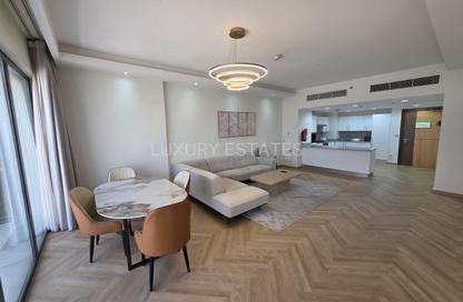 Apartment - 1 Bedroom - 2 Bathrooms for rent in Lusail Marina Heights - Marina District - Lusail