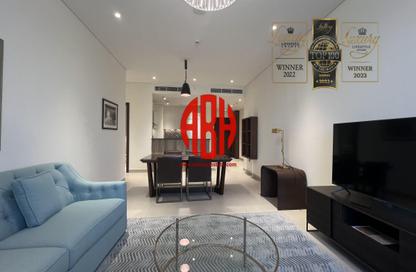 Apartment - 1 - 2 for rent in Lusail Marina Heights - Marina District - Lusail